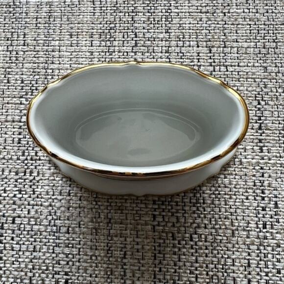 Royal Bayreuth Toothpick/business Card Holder Fine China Germany Vintage - Picture 3 of 4